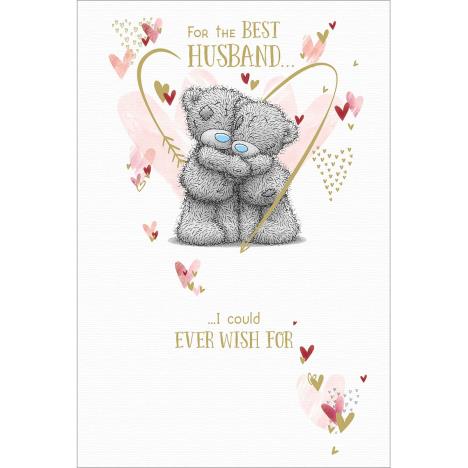 Best Husband Me to You Bear Valentine's Day Card £3.59